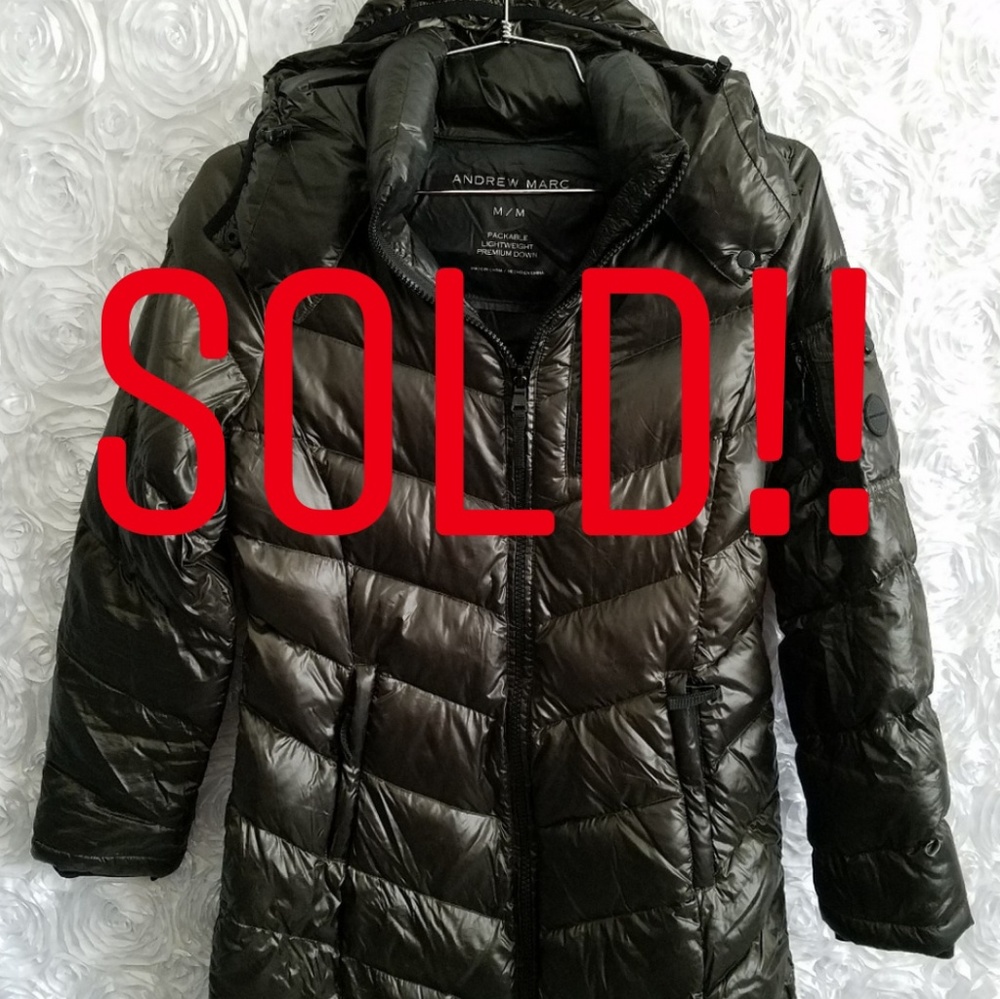 Andrew Marc puffer jacket - Picture 1 of 5